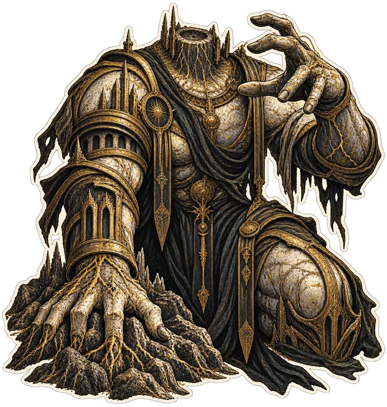 Tharos sticker design