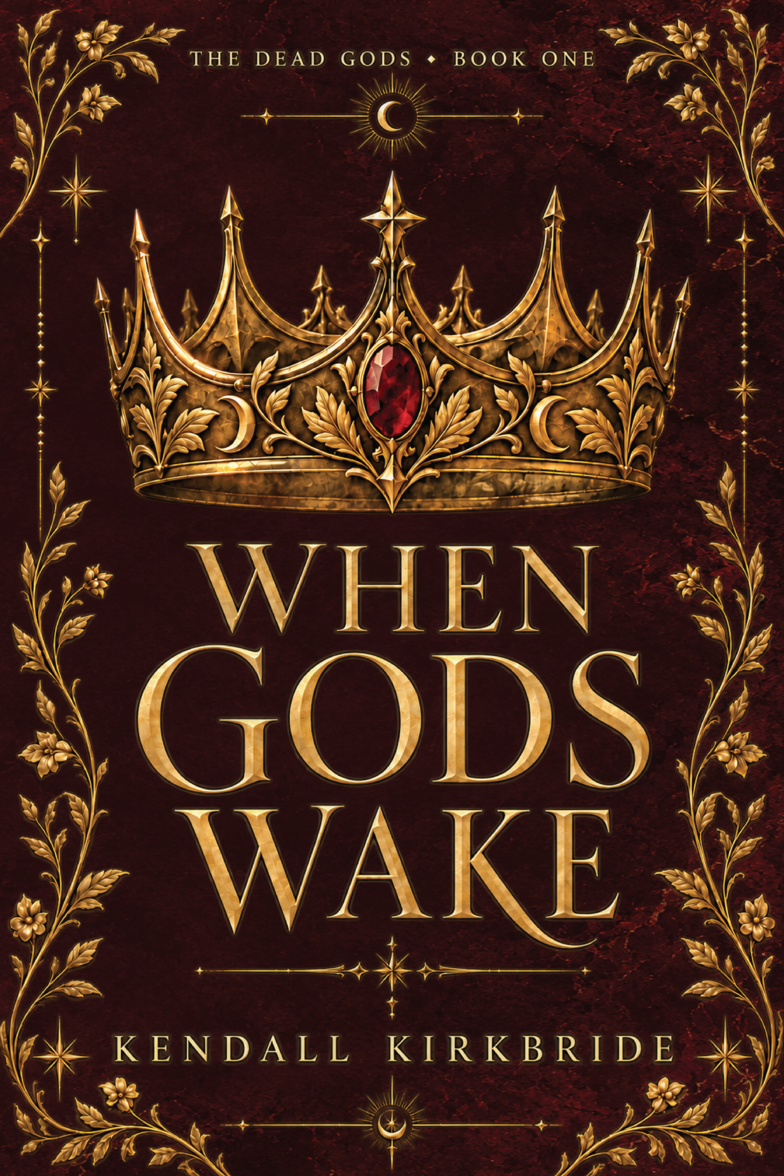 Cover of When Gods Wake by Kendall Kirkbride